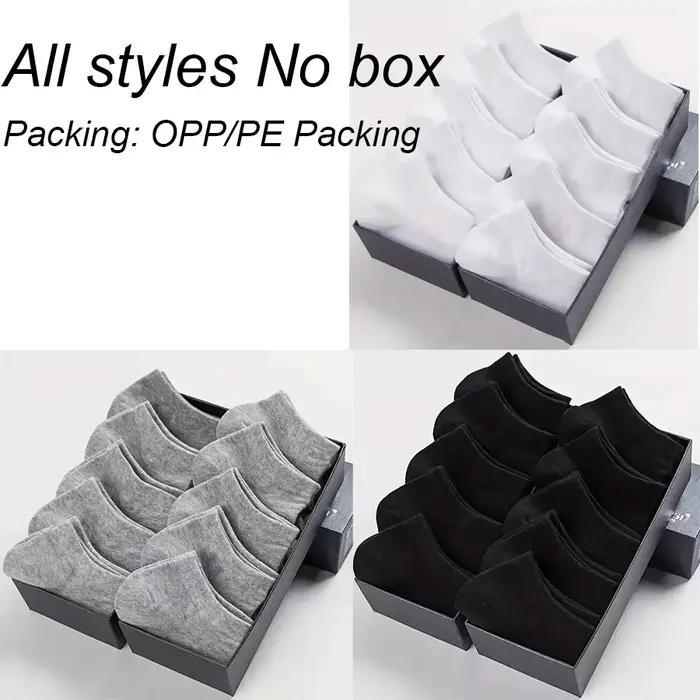 Lot chaussettes bateau homme chasse - Absorption transpiration couleur unie pour sport et affaires