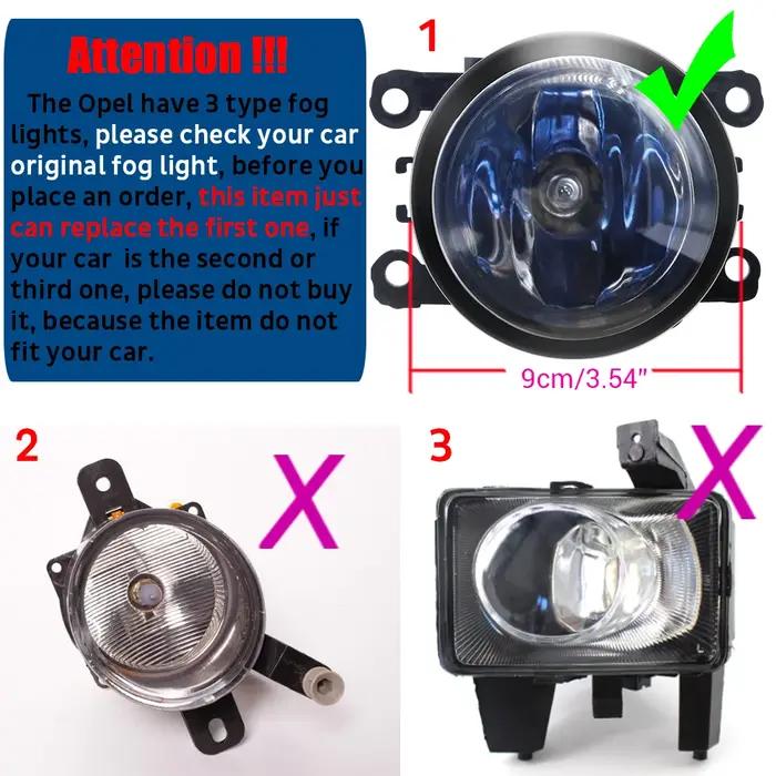 Phare antibrouillard Angel Eye DRL pour Opel Astra G H 1998-2010, lentille LED de voiture 30W, COB,