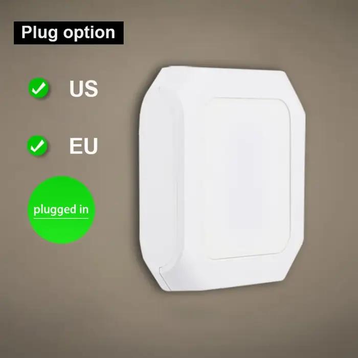 Veilleuse avec prise ue/US contrôle de la lumière LED lampe de nuit appliques murales pour la maison