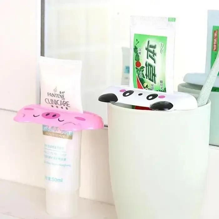 Distributeur de dentifrice mignon en forme de dessin animé pour enfants pour le brossage des dents ludique et engageant occassions spéciales