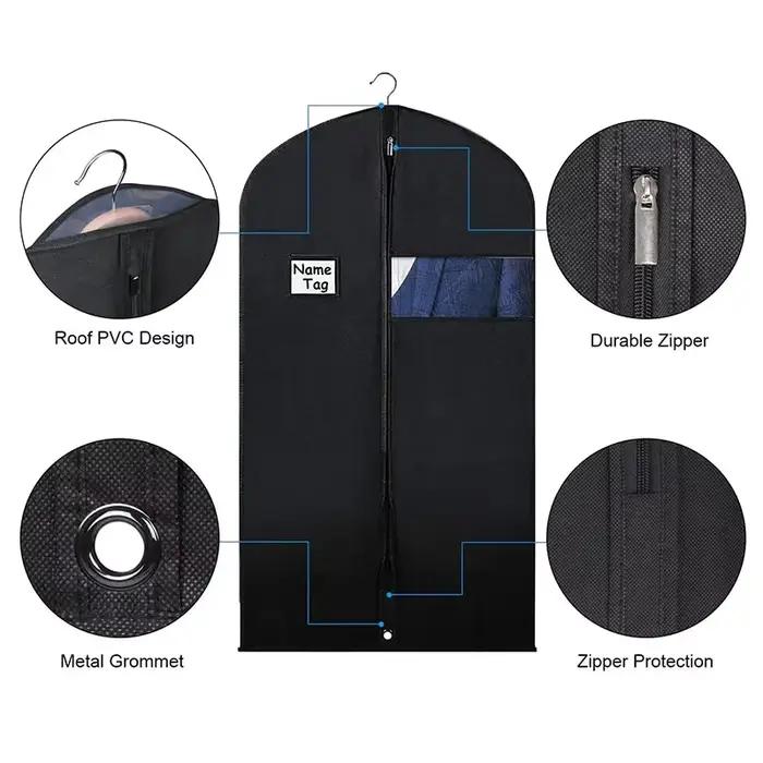 Housse de protection anti-poussière pour garde-robe