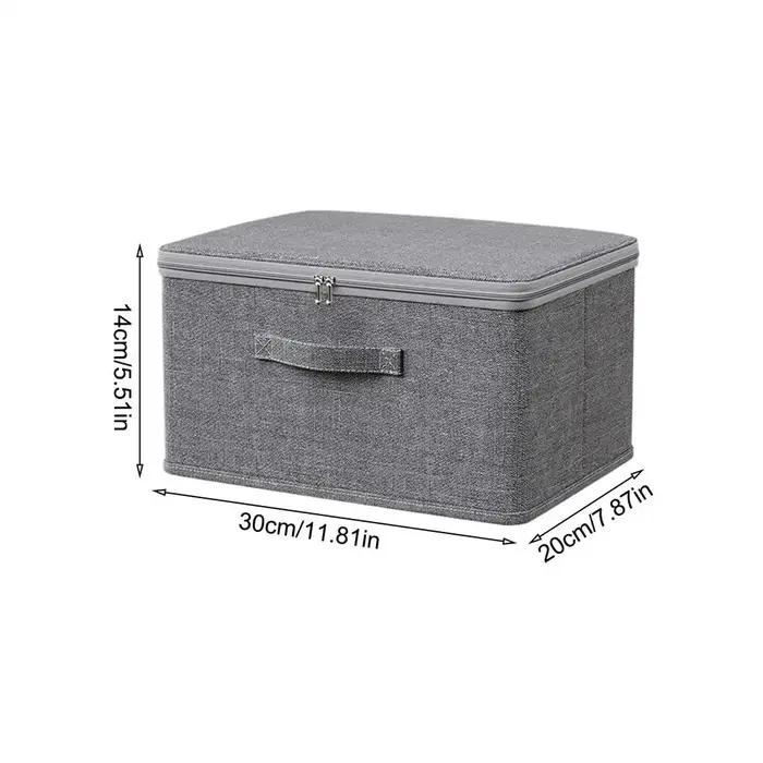 Boîte de rangement pour vêtements avec serrure à chiffre