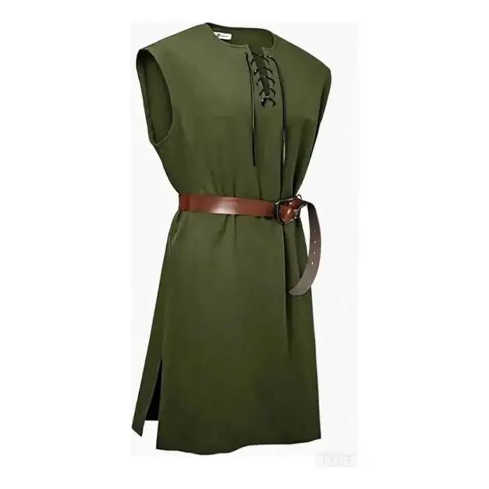 Tunique Viking Rouge 2026, Armure Médiévale, Costume de Cosplay Renaissance