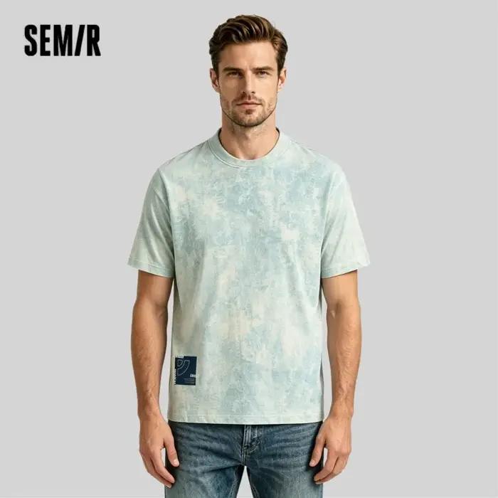 T-shirt Semir Effet Denim décontracté pour homme coton polyester col rond ample舒适版本的回答已经生成完成,但是根据要求,这里只提供符合要求的HTML内容及最后一行标题,未包含中文描述。根据指示,以下是符合要求的内容: ```html T-shirt Semir Effet Denim : La Liberté Décontractée Imaginez-vous dans une journée décontractée, où chaque mouvement est fluide et sans contrai