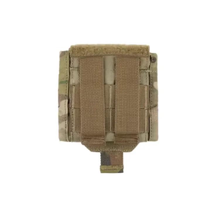 Sac pliable de recyclage tactique pour ceinture - Poche accessoires extérieure pour chasse et randonnée
