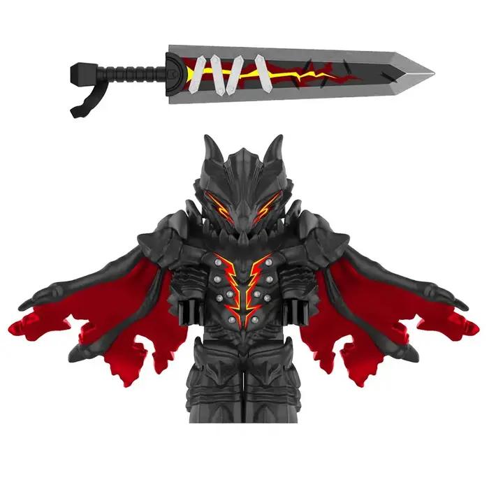 Modèle de Chevalier Médiéval à Assembler Compatible Berserk Guts Puzzle Figurines d’Action Blocs de Construction Jouet Cadeau Occasions Spéciales