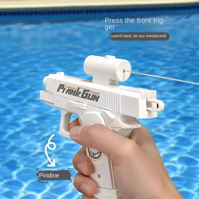 Pistolet à eau double face drôle pour enfants et adultes parties d'eau batailles d'eau plage piscine jeux d'été occasions spéciales