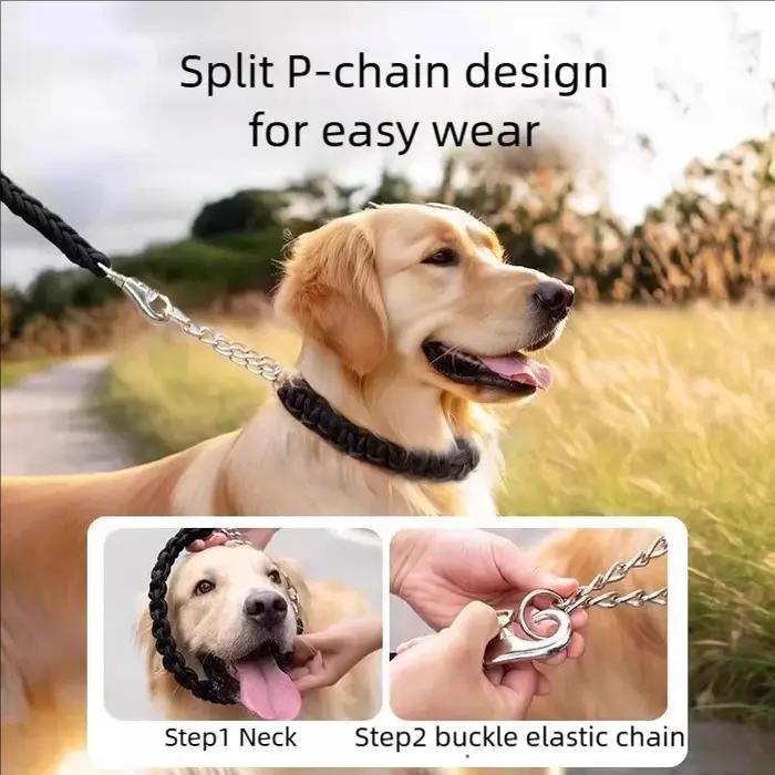 Peau de chien tissée confortable et résistante : un choix idéal pour un entraînement efficace et des promenades agréables. Alliant durabilité et confort