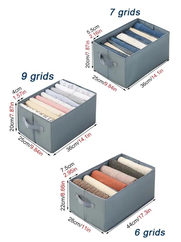 Boîte de Rangement Pliable pour Vêtements et viser