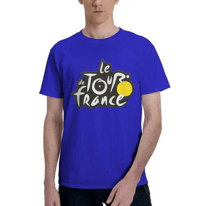 T-shirt en coton 100% avec motif Tour de France