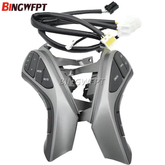 Bouton de volant automatique pour Hyundai Elantra 2012 2013 2014 2015 I30, téléphone Audio, Bluetoot