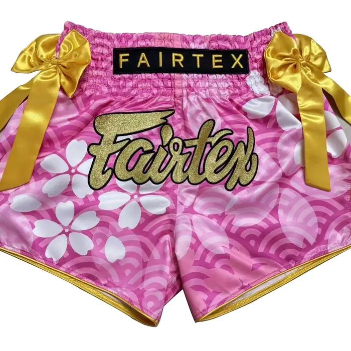 Exclusif édition limitée dernier modèle rose Kickboxing combat Muay Thai court Sparring Arts martiaux porte des Shorts