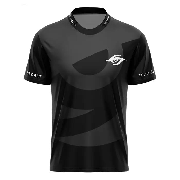 Dota2 Esports équipe Secret maillot d'entraînement uniformes hommes sport dessus respirants vêtements de rue surdimensionné t-shirts Fans cadeaux