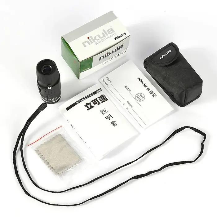Monoculaire Nikula HD mini 7x18 optique entièrement traitée Bak4 poche longue portée chasse camping