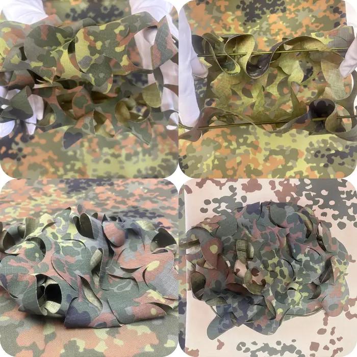 Housse casque camouflage AOR2 A-TACS FG 3D Tiger Stripe Flecktarn pour airsoft chasse tactique
