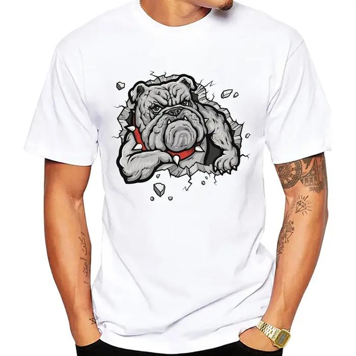 T-shirt homme Pitbull drôle et moderne hip-hop décontracté pour les amoureux des animaux occasions estivales
