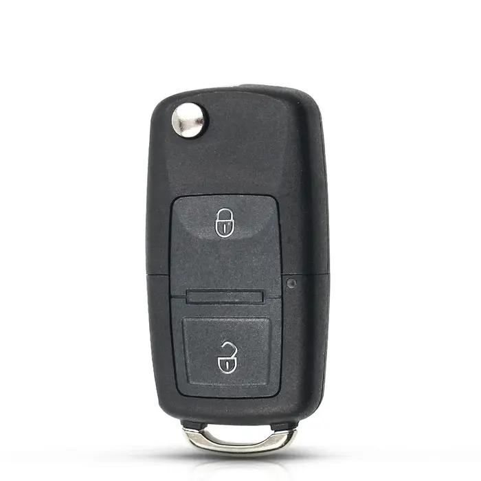 KEYYOU – clé télécommande à 2 boutons, 434/433MHz, puce ID48, pour voiture VW coccinelle Bora, Golf,