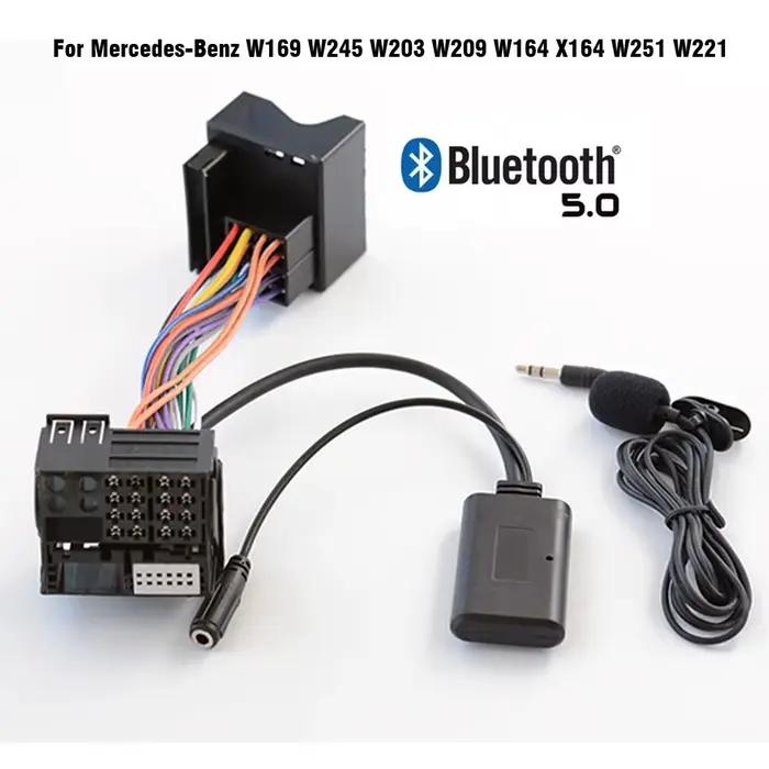 Adaptateur Audio de musique Bluetooth 5.0, câble de Microphone pour mercedes-benz W169 W245 W203 W20
