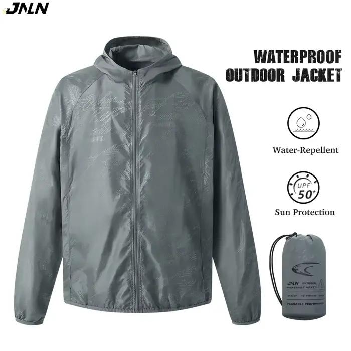 JNLN Camping veste de pluie hommes femmes imperméable Protection solaire vêtements pêche chasse