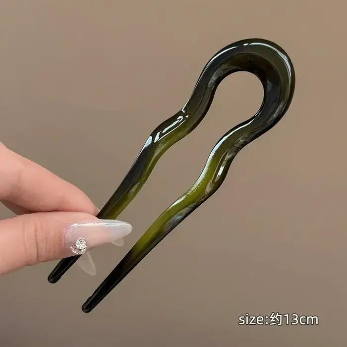 Fourchette à cheveux en forme de U