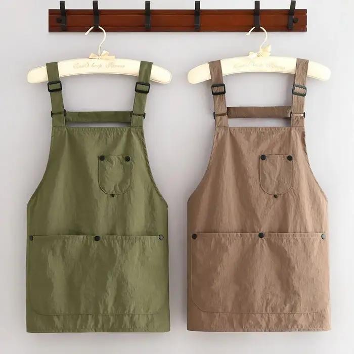 Tablier de peinture imperméable, résistant aux taches et à l'usure, style coréen, pour la restauration
