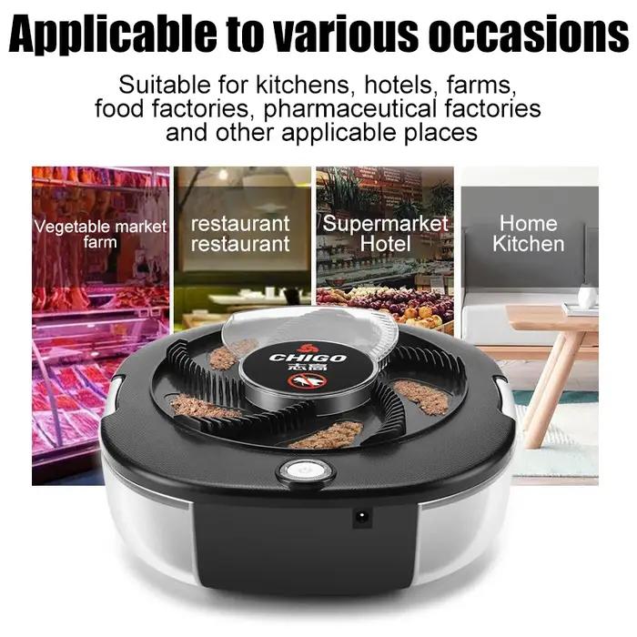 Piège à mouches électrique et automatique