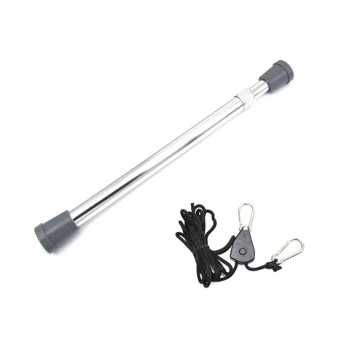 Accessoire de capot réglable en aluminium avec corde en Nylon