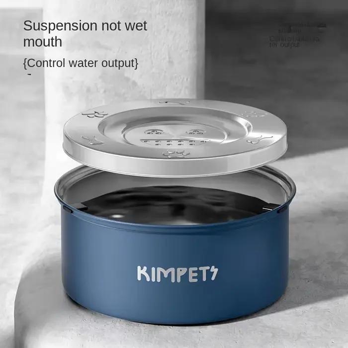 Bol en acier inoxydable anti-renversement pour chat grande capacité alimentation lente occasions spéciales