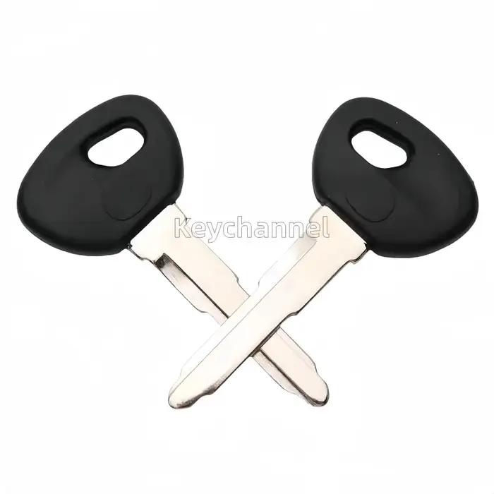 10 pièces transpondeur de voiture clé puce fente porte-clés avec lame de clé MAZ24 pour Mazda 2 3 5