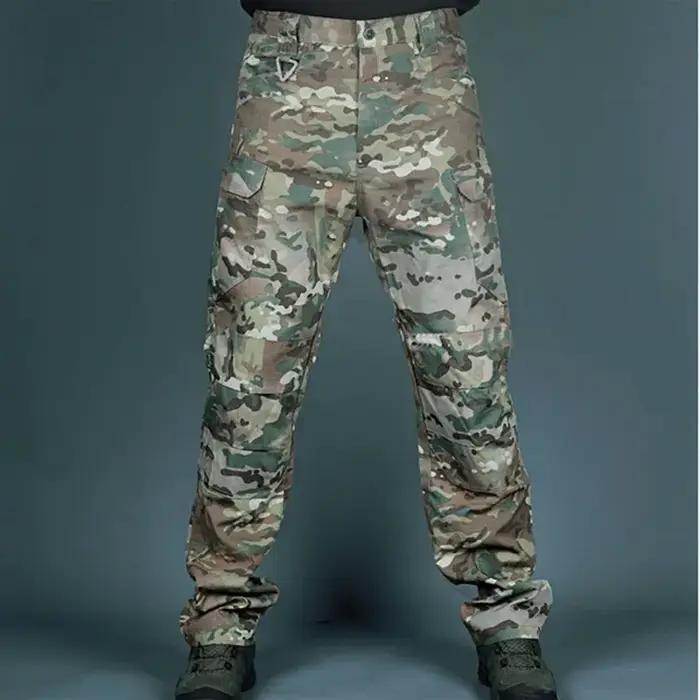 Pantalon tactique IX9 ville outdoor combat imperméable randonnée cargo homme pantalon polyvalent