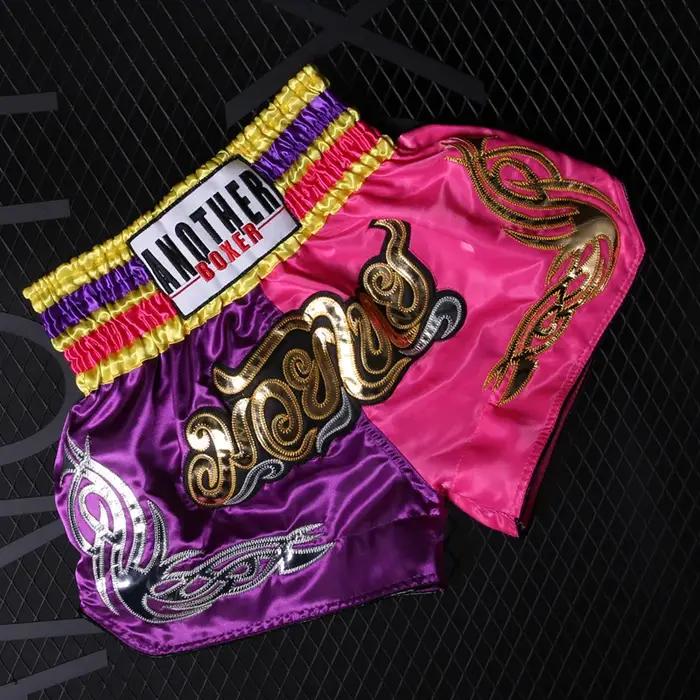 Short de boxe thaïlandais pour hommes
