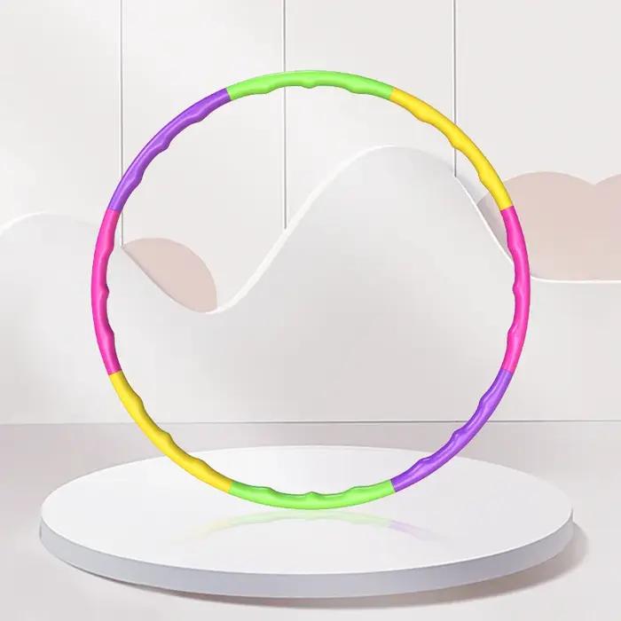 Cerceau de couleur amovible pour enfants, équipement de Sport, exercice Portable, entraînement physi