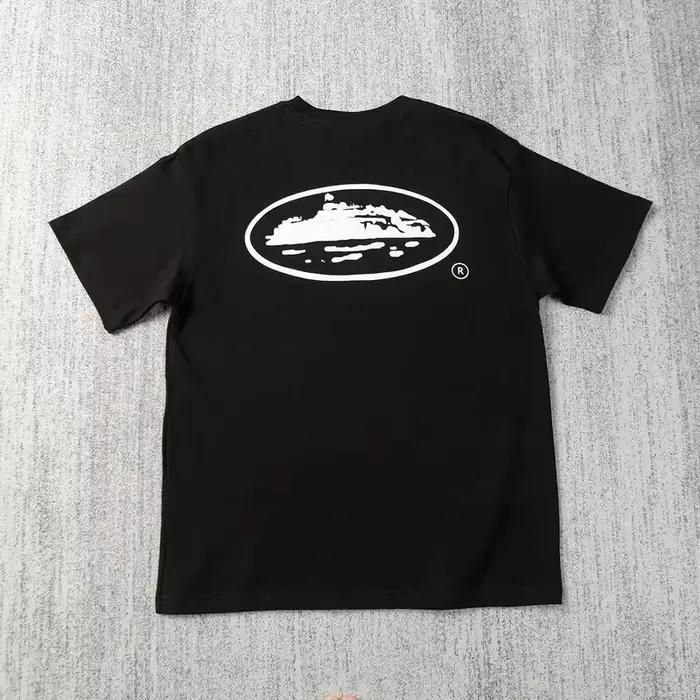 Nouveau T-shirt d'été 2025 à manches courtes imprimé bateau, col rond ample, respirant, demi-manches