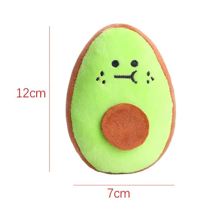 Jouets en peluche fruits pour chiens petits, banane pastèque, jouets de jeu pour chiots, accessoires pour animaux de compagnie, couleurs variées, jouets résistants aux morsures, heures de plaisir pour chiens