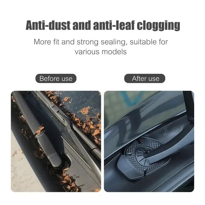 Couvercle universel de protection d'essuie-glace de pare-brise de voiture, pour empêcher les débris