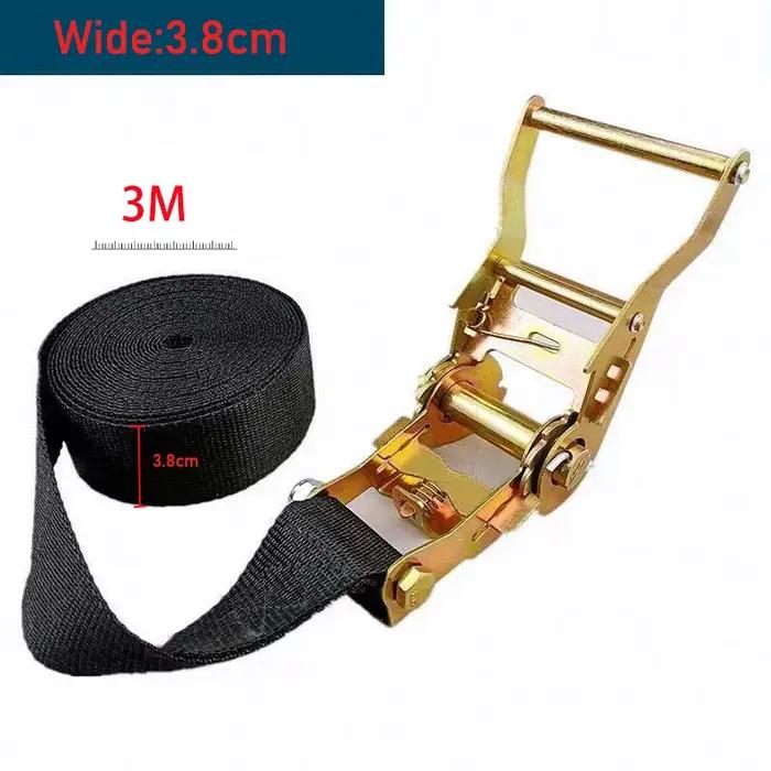 Sangle de serrage pour camion, petit tendeur à cliquet, tendeur de corde autobloquant, sangle d'emba