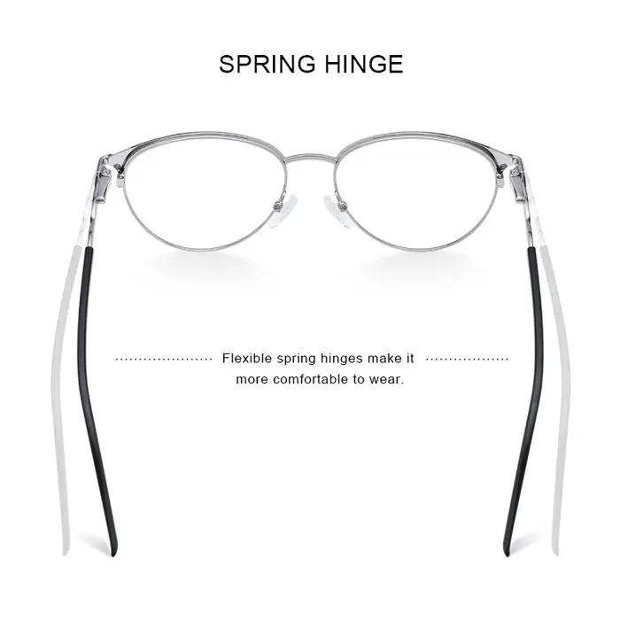 MERRYS-Lunettes de vue à monture œil de chat pour femmes, rétro, à la mode, pour myopes, S2124