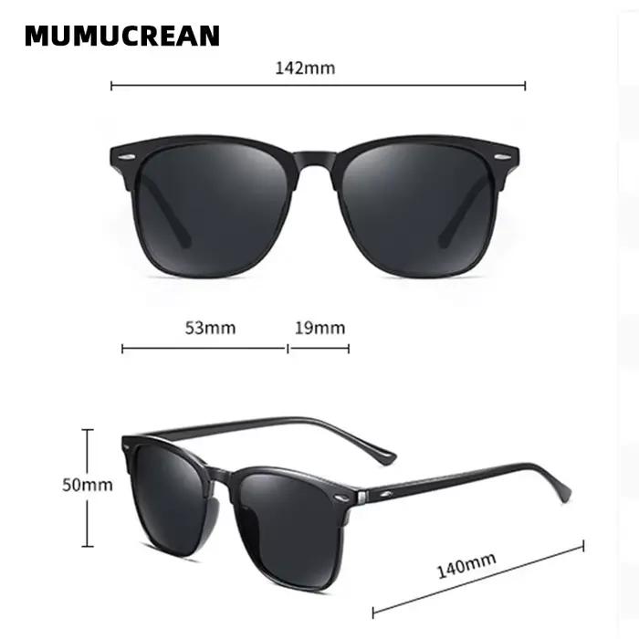 Nouvelles lunettes de soleil polarisées classiques rétro hommes lunettes de soleil lunettes de solei