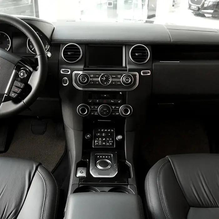 Pour Land Rover Discovery 4 LR4 2010-2016 ABS Console centrale de voiture cadre de changement de vit