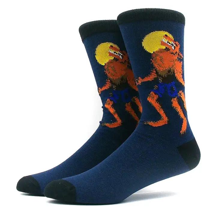 Chaussettes bière animaux pour chasseurs - Motif fun hip hop cadeau original sport décalé