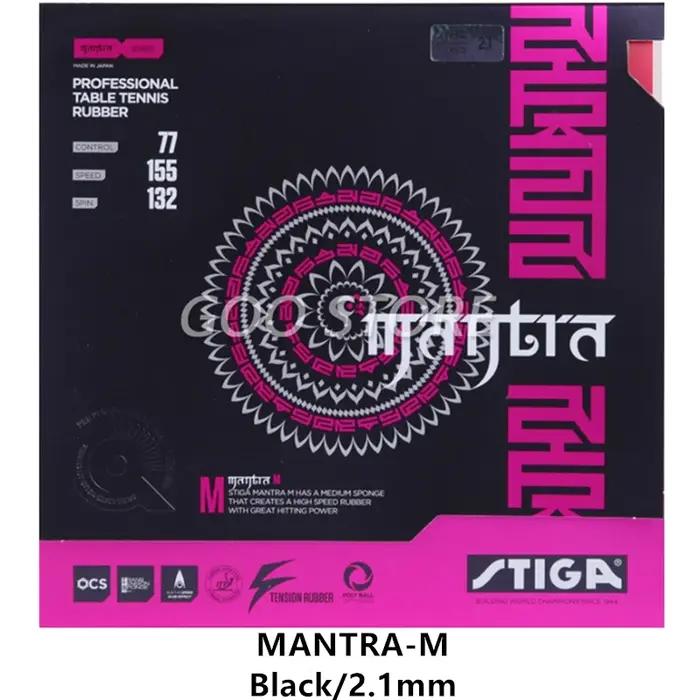 STIGA – MANTRA De Tennis De Table en caoutchouc, boutons avec éponge