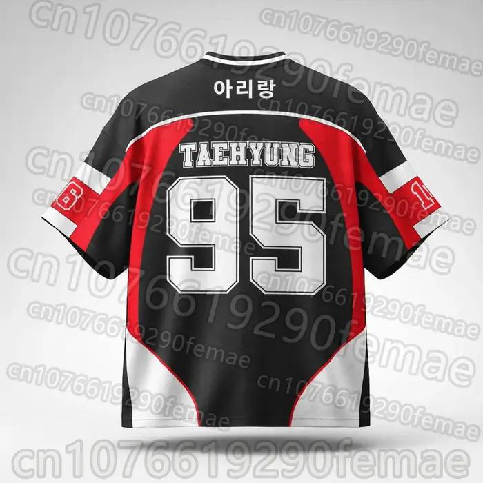Marchandises KPOP tendance Été 2026 J-HOPE Boy Band # T-shirt 94 style idole coréenne, maillot de sp