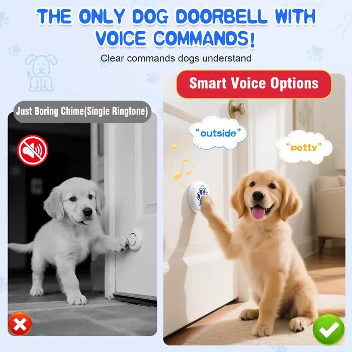 Clochettes d'entraînement pour chiens pour porte