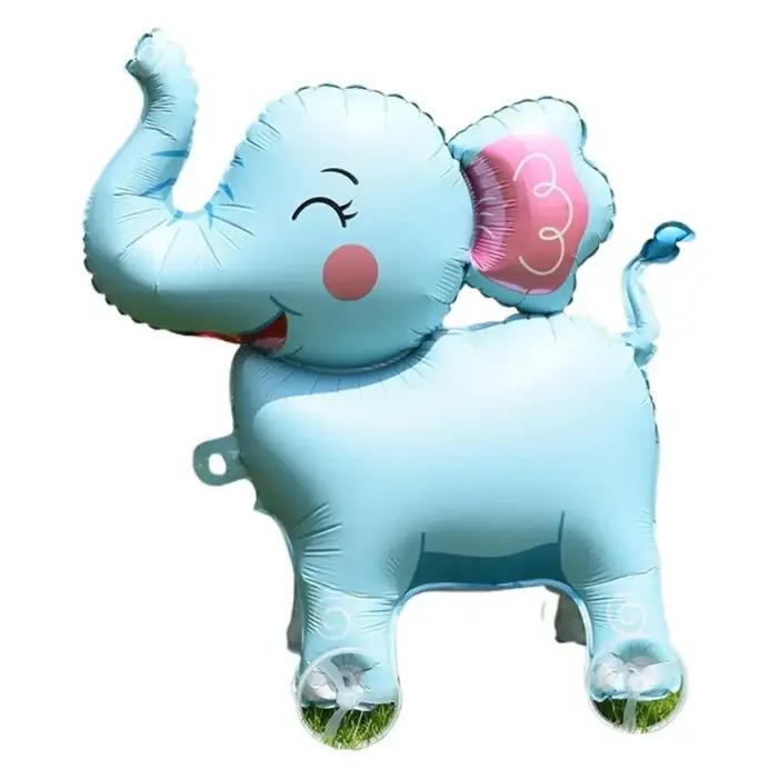 Ballons sur pied en aluminium 4D dinosaure chien chat