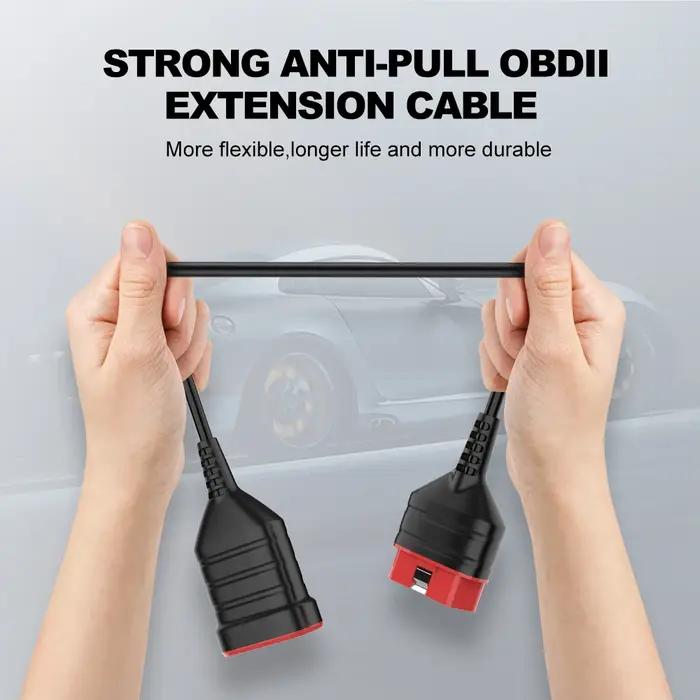 THINKCAR THINKDIAG universel 16 broches toutes les voitures câble d'extension OBD2 60 cm de longueur