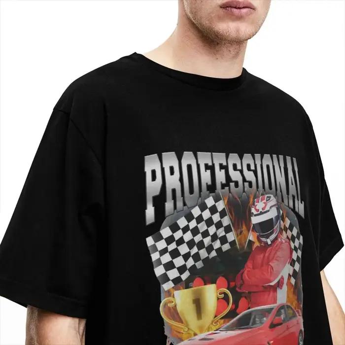 Hommes femmes F1 professionnel Racer t-shirts marchandise drôle course Meme 100% coton T-shirt vêtements amusant