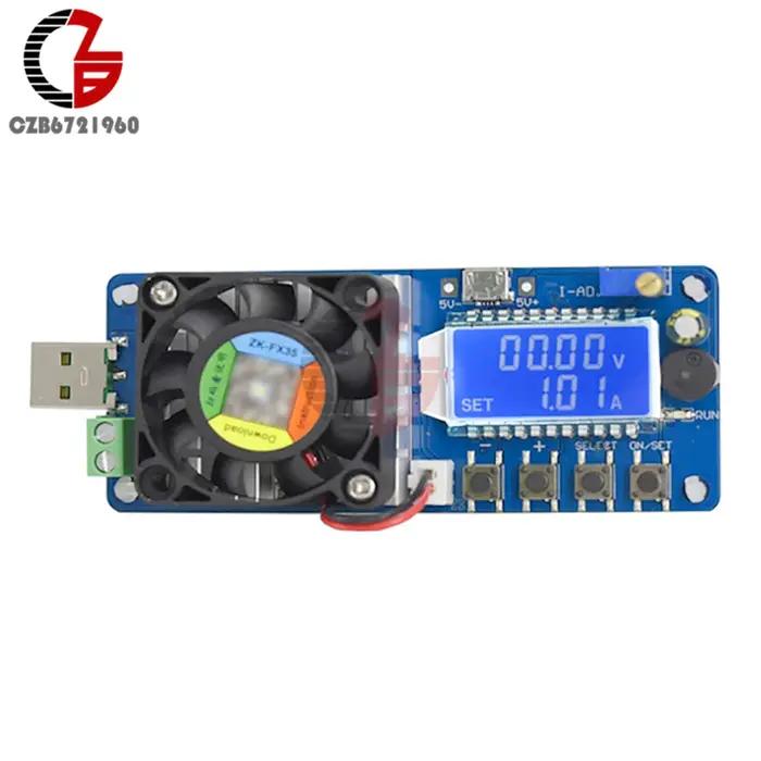 Testeur de charge électronique réglable 4A/5A 25W/35W, voltmètre numérique USB LED, ampèremètre, cap