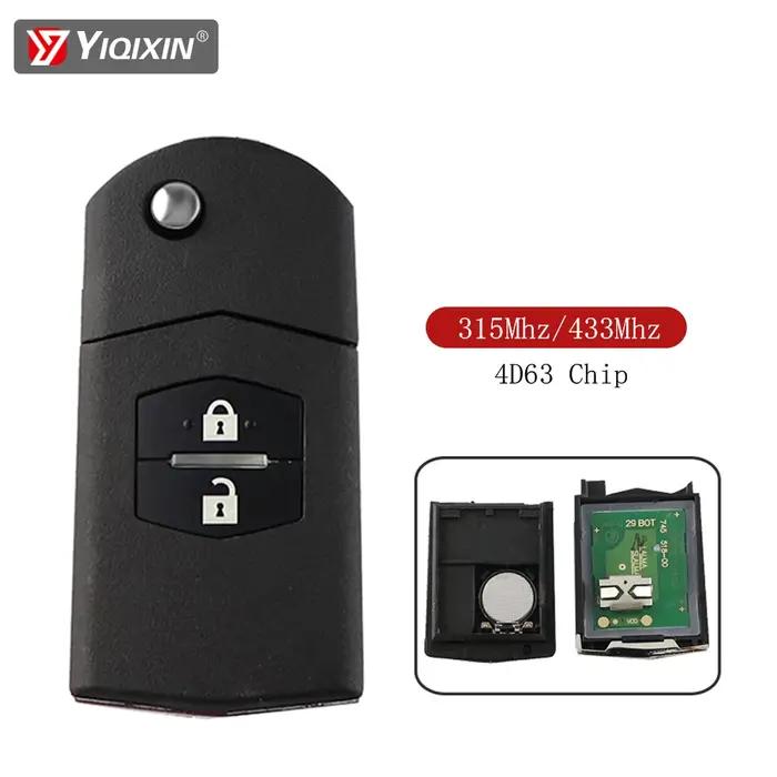 Clé de voiture à distance 315Mhz/433Mhz, pour Mazda série 3 5 6 M6 M3 RX8 MX5 2 M2 M5 8 M8 Demio CX7