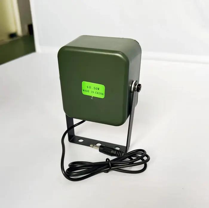 BK1218B Accessoires de chasse 50 watts de 150 dB 4 ohms Haut-parleur à aimant carré