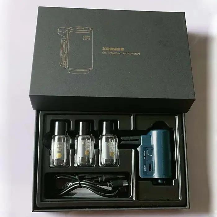 Diffuseur d'arômes électrique automatique, huile essentielle, parfum de voiture, désodorisant, suppo